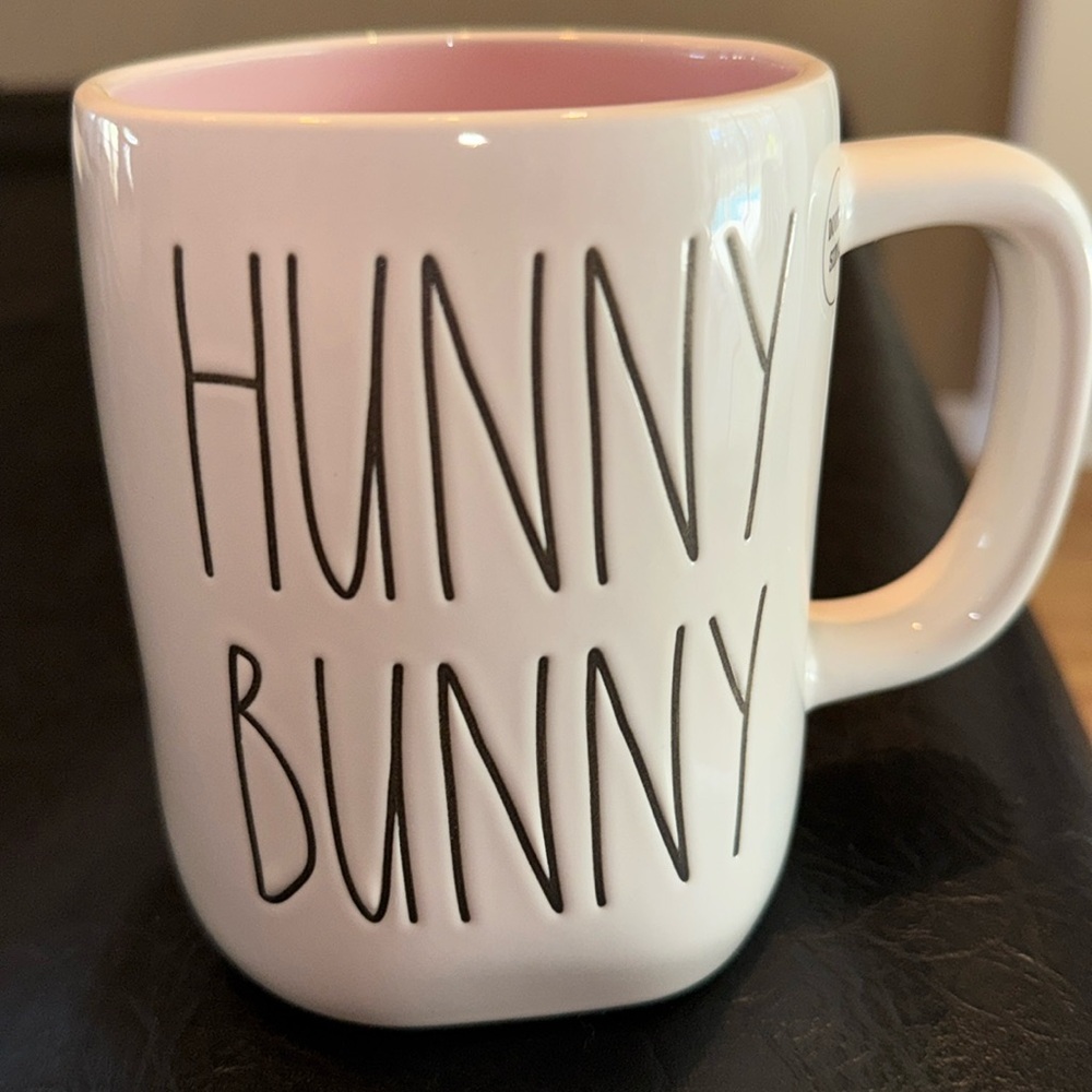 Rae Dunn Mug, NWOT, “Hunny Bunny”! Easter Mug, Love your Hunny Mug.